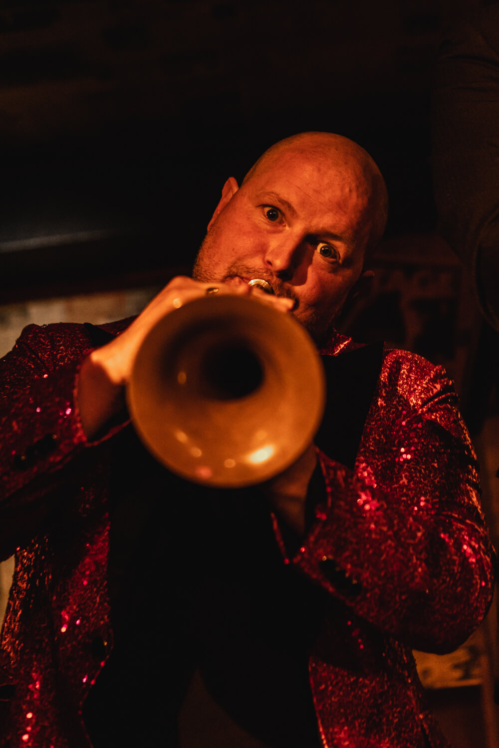 Trumpet pink jacket